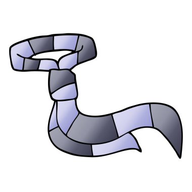 çizgi film doodle office kravat