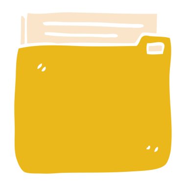 çizgi film doodle iş belgeleri