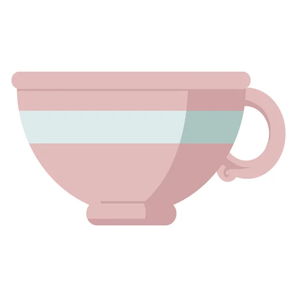 Coffee Cup Graphic Vector Illustration Icon — Stock Vector