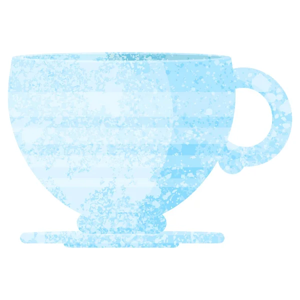 Coffee Cup Graphic Vector Illustration Icon — Stock Vector