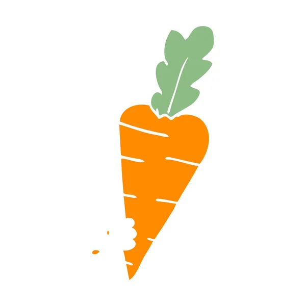 Cartoon Doodle Carrot Bite Marks — Stock Vector