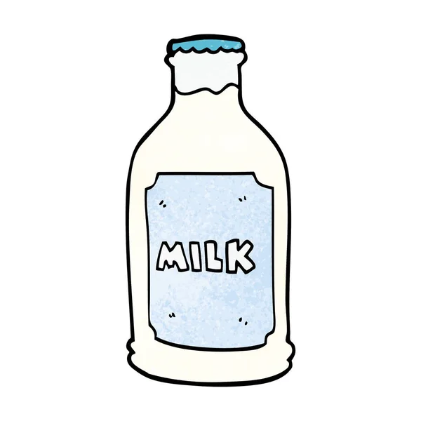 动画片涂鸦牛奶瓶 — 图库矢量图片