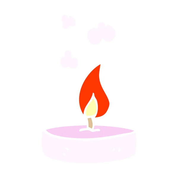 动画片涂鸦香味蜡烛 — 图库矢量图片