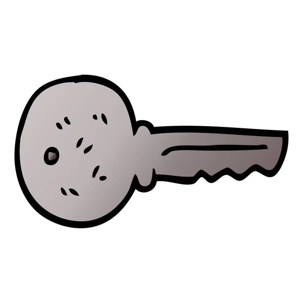 动画片涂鸦金属钥匙 — 图库矢量图片