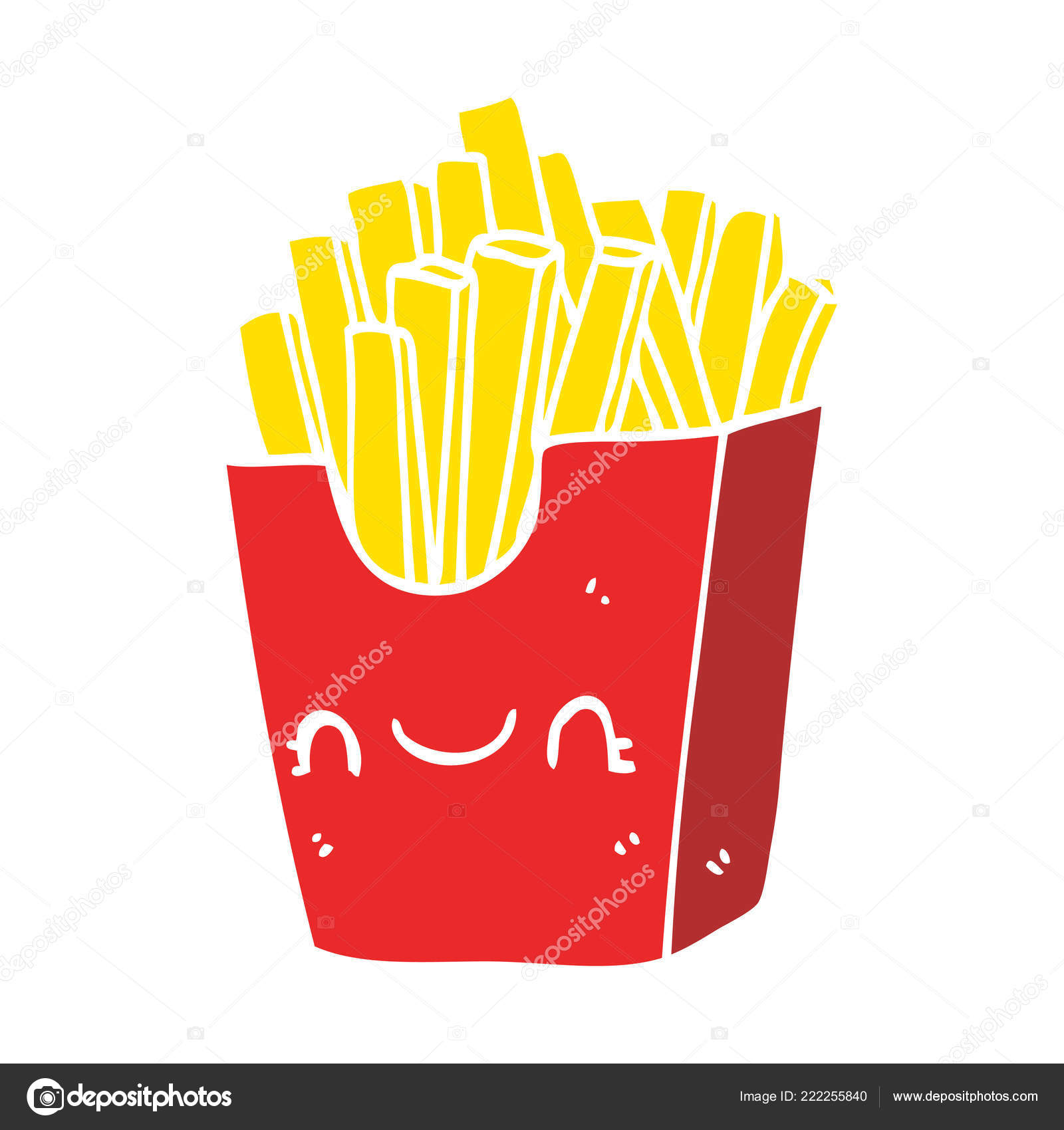 Plat Frites Bande Dessinee Style Couleur Boite Image Vectorielle Par Lineartestpilot C Illustration Plat Frites Bande Dessinee Style Couleur Boite Image Vectorielle Par Lineartestpilot C Illustration