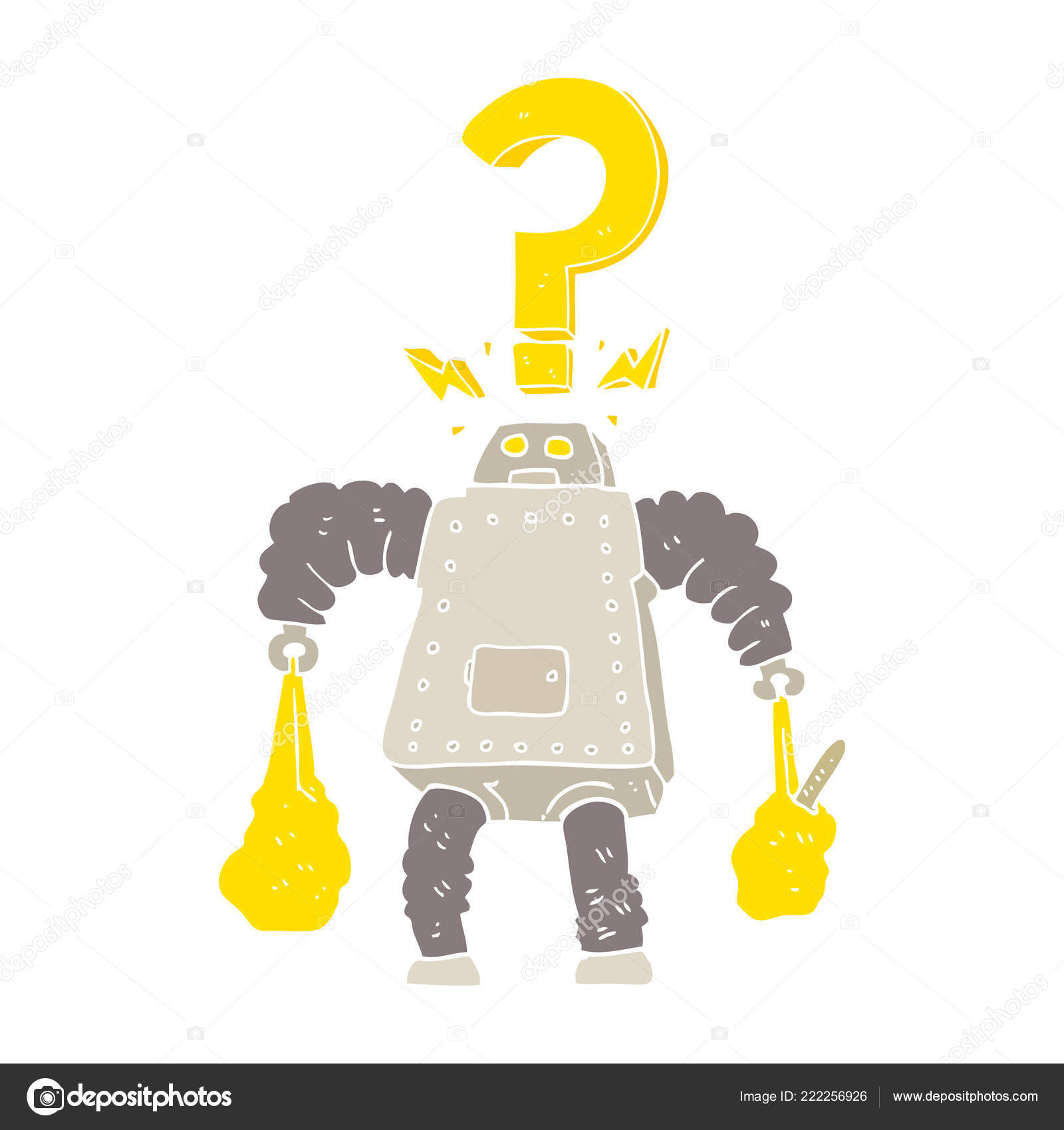 vector robot shopping