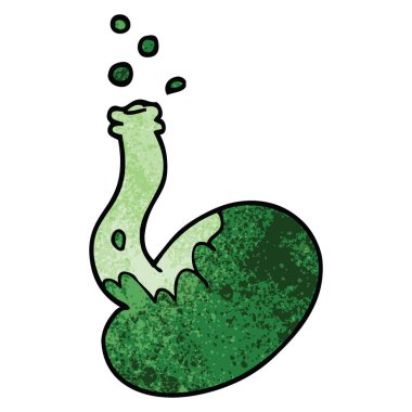 çizgi film doodle kabarcıklanma kimyasallar