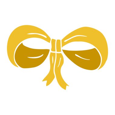 çizgi film doodle bağlı yay