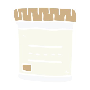 çizgi film doodle tıbbi örnek kavanoz