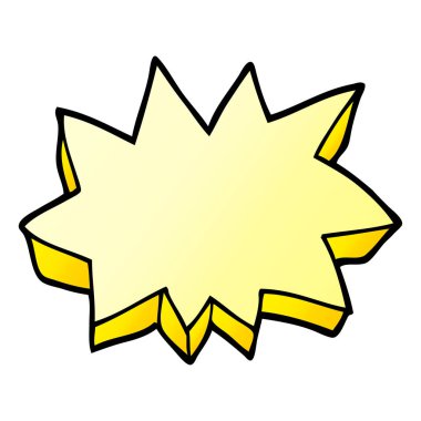 çizgi film doodle dekoratif patlama