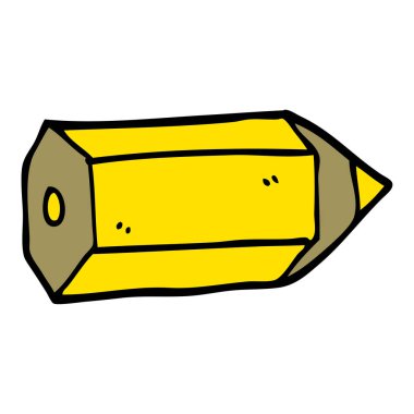 çizgi film doodle renkli kalem