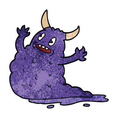 iblis, vektör, illüstrasyon karikatür doodle