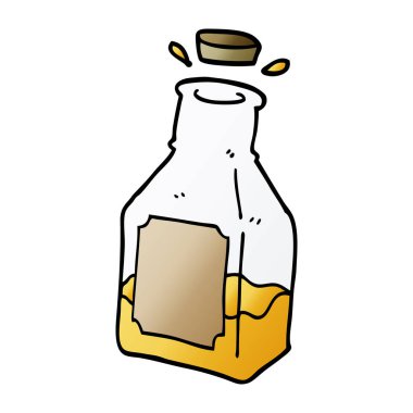 çizgi film doodle içki sürahi