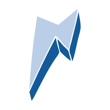 çizgi film doodle dekoratif şimşek