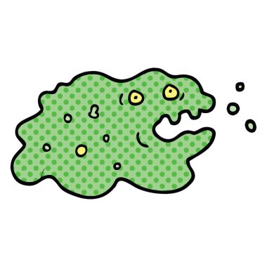 çizgi roman tarzı çizgi film mikrop