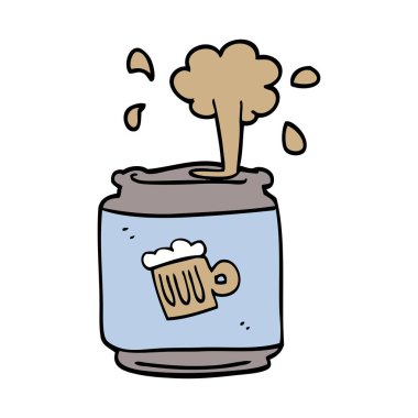 çizgi film doodle konservesi daha büyük