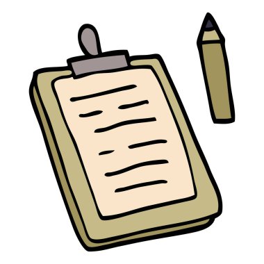 çizgi film klibi kurulu doodle