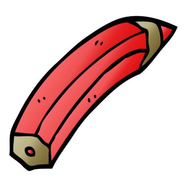 çizgi film doodle renkli kalem