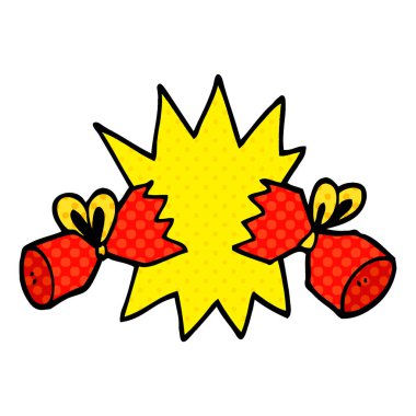 çizgi film doodle kraker illüstrasyon