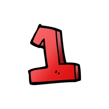 çizgi film doodle sayı 1