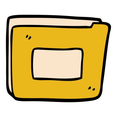 çizgi film doodle iş belgeleri