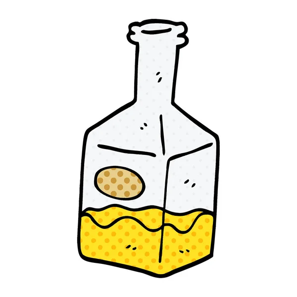 Cartoon Doodle Drink Dekanter — Stockvektor