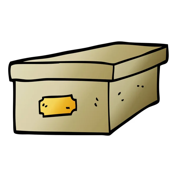 Мультипликационная Коробка — стоковый вектор