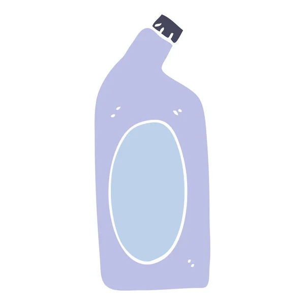 Illustrazione Colori Piatta Del Prodotto Detergente — Vettoriale Stock