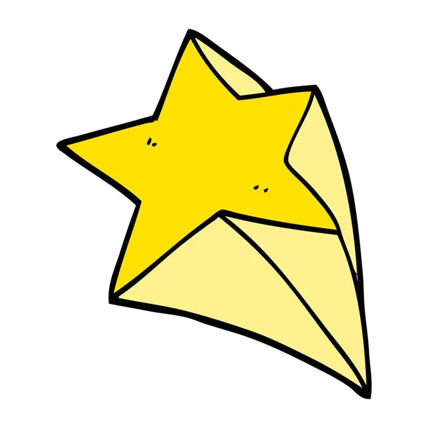 Ilustrace Kreslené Hvězdy Doodle — Stockový vektor