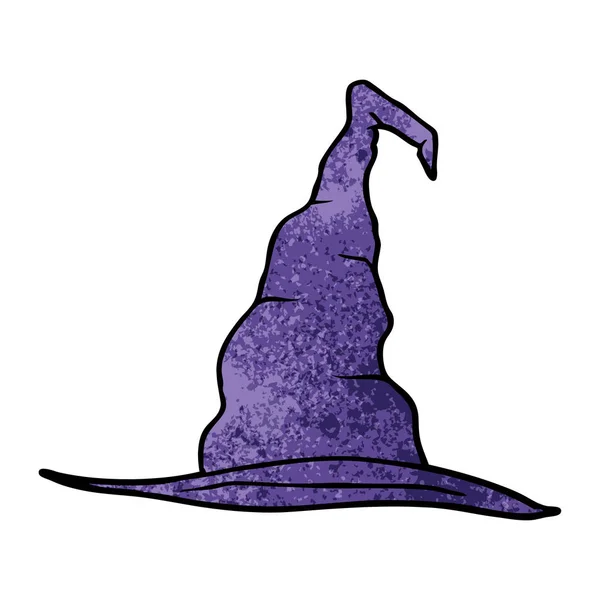 Cartoon Doodle Witch Hat — Stock Vector