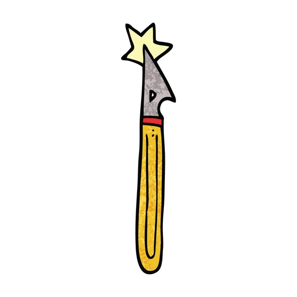 Cartoon Doodle Bastelmesser — Stockvektor