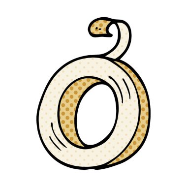 çizgi film doodle yapışma teyp