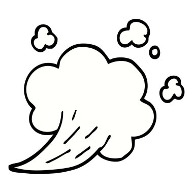 çizgi film doodle ifade kabarcık