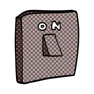 anahtar üzerindeki çizgi film doodle 