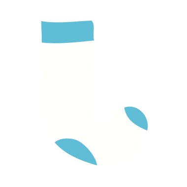 çizgi film doodle giyim, renkli vektör çizim