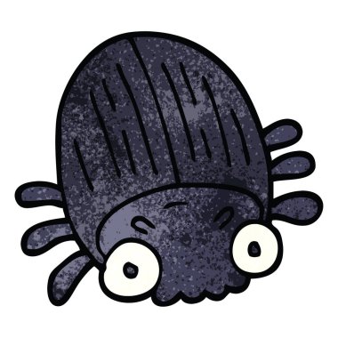 Doodle büyük böceği çizgi film