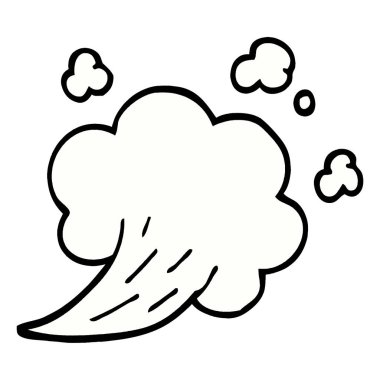 çizgi film doodle ifade kabarcık