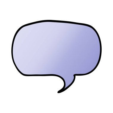 çizgi film doodle konuşma balonu