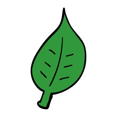 çizgi film doodle sonbahar yaprak