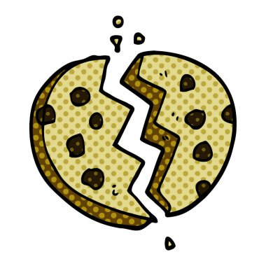 çizgi film doodle çerez vektör çizim