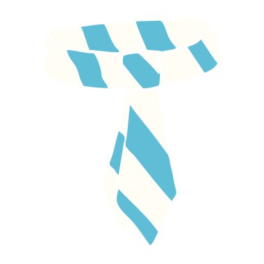 çizgi film doodle office kravat