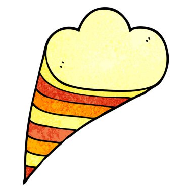 çizgi film doodle dekoratif bulut