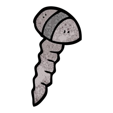 çizgi film doodle bir vida