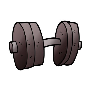 çizgi film doodle ağırlıkları illüstrasyon