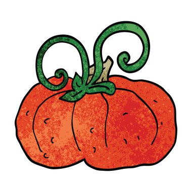 çizgi film doodle kış kabak