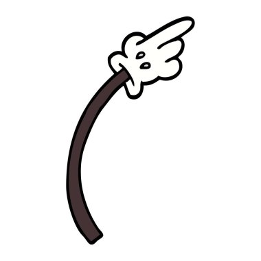 çizgi film doodle el jest