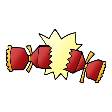 çizgi film doodle çatlama kraker