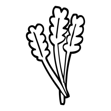 siyah beyaz çizgi film kurutulmuş buğday