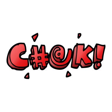 çizgi film doodle küfür