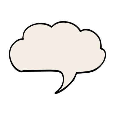 çizgi film doodle ifade kabarcık